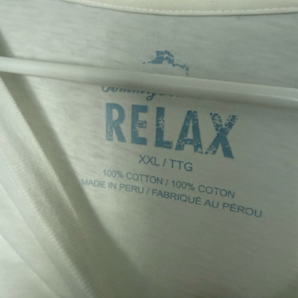 Tommy Bahama Relax White Tee View 4